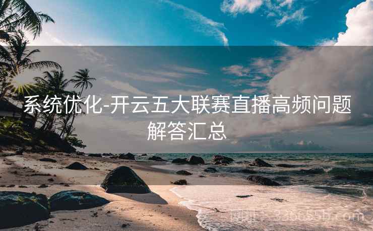 系统优化-开云五大联赛直播高频问题解答汇总