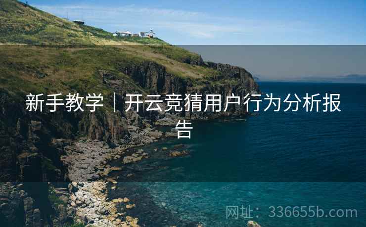 新手教学｜开云竞猜用户行为分析报告