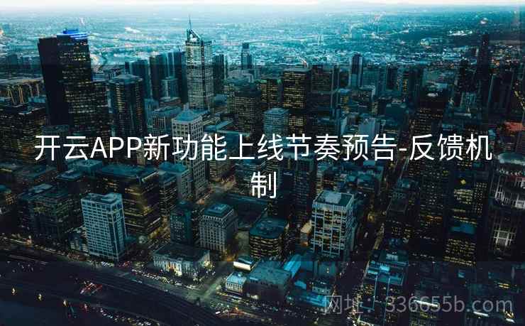 开云APP新功能上线节奏预告-反馈机制