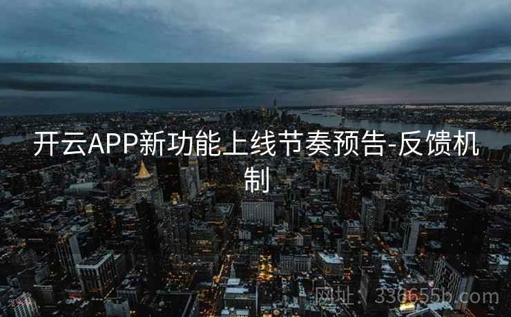 开云APP新功能上线节奏预告-反馈机制