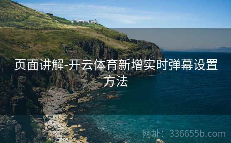 页面讲解-开云体育新增实时弹幕设置方法